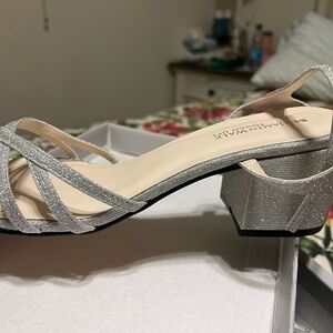 Benjamin Walk Glittering Silver Sandals